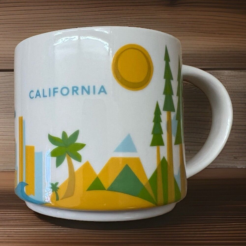 Starbucks California Mug You Are Here Collection Starbucks Coffee Mug 2013 14 oz